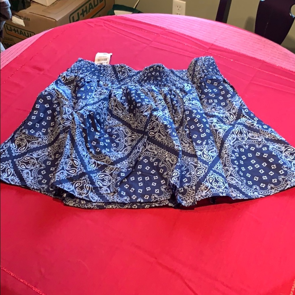 Bandana print skirt